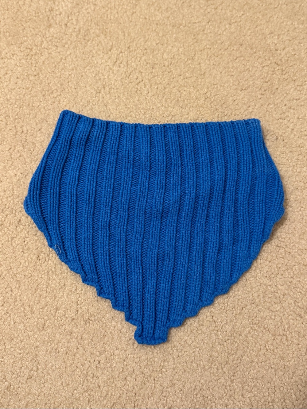 Hazel Boutique Knit Crop Bandana Top